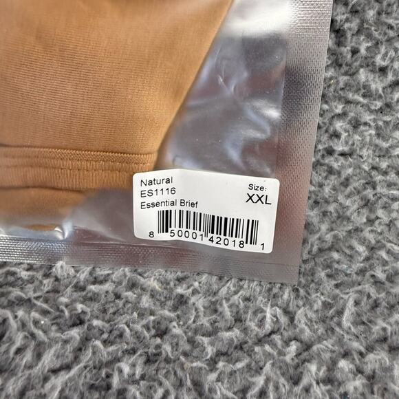 Todd Sanfield Brief Underwear men's 2XL Tan Natural Essential Modal Micro NEW - Picture 6 of 7